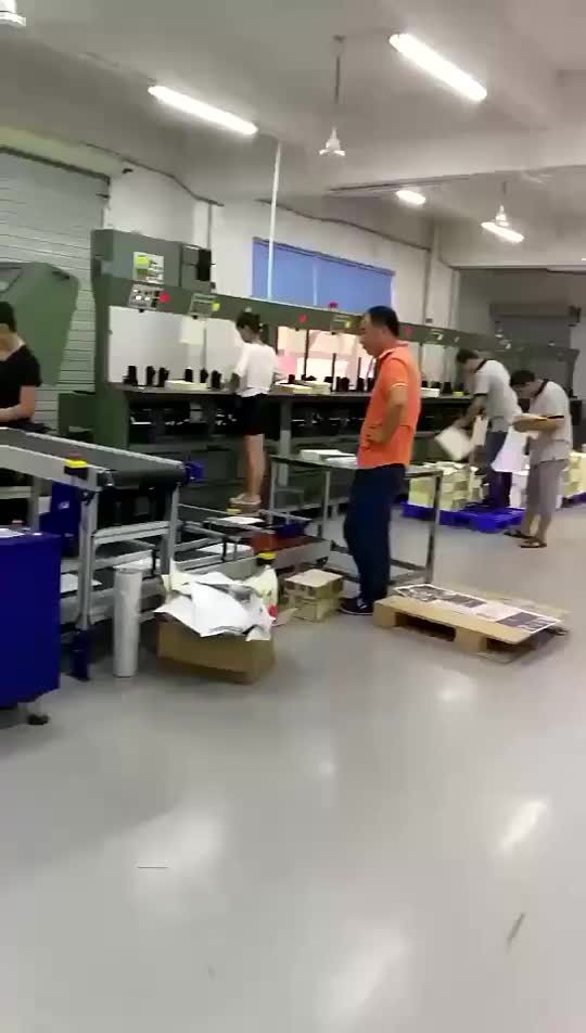 2019 high quality printing service A4 inches brochure booklet - video